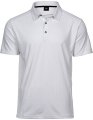 Heren Sport Polo Tee Jays Luxury Wit